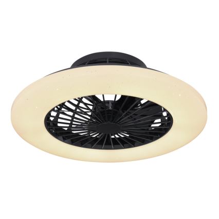 Globo - LED Loftlampe med ventilator dæmpbar LED/30W/230V 3000-6500K + fjernbetjening