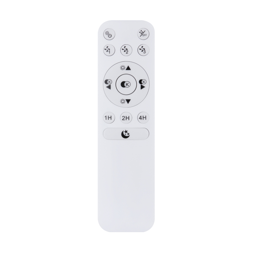 Globo - LED Loftlampe med ventilator dæmpbar LED/30W/230V 3000-6500K + fjernbetjening
