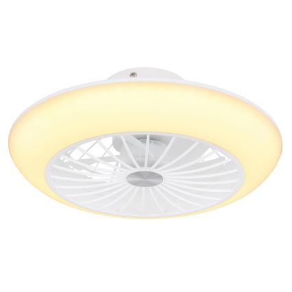 Globo 03632W - LED loftlampe med ventilator LAFEE LED/18W/230V