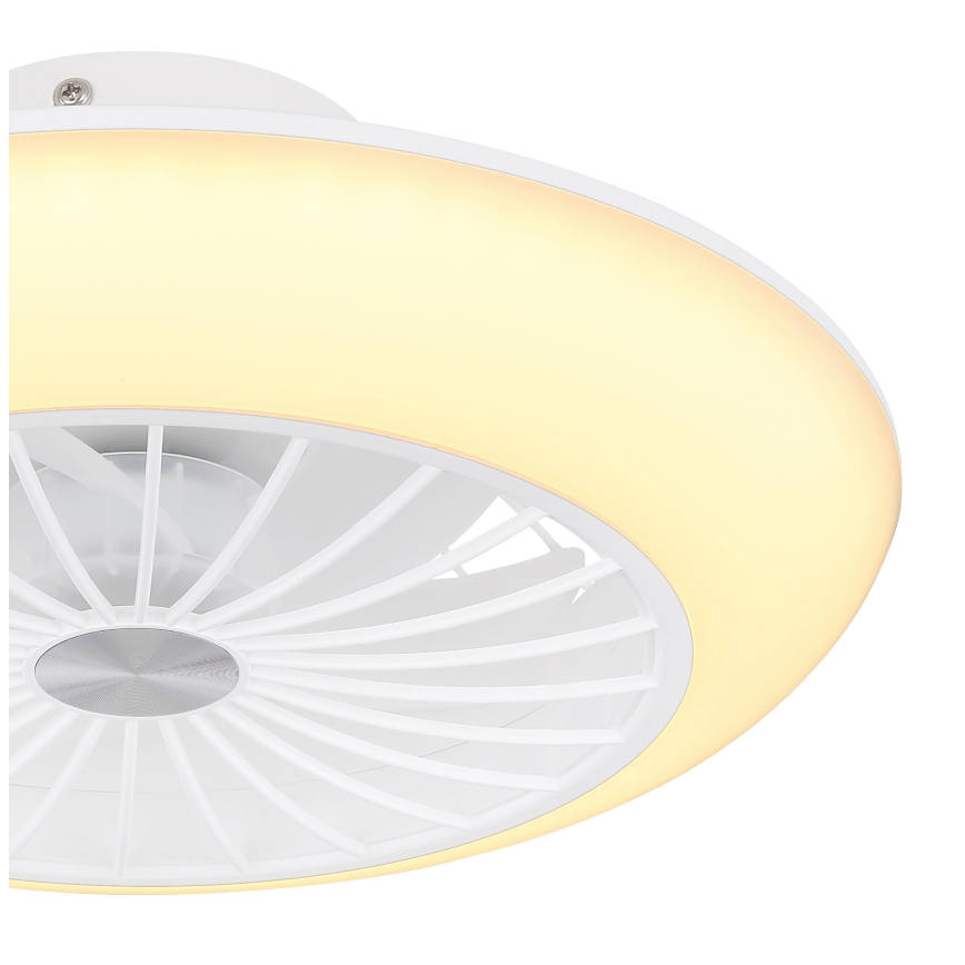 Globo 03632W - LED loftlampe med ventilator LAFEE LED/18W/230V