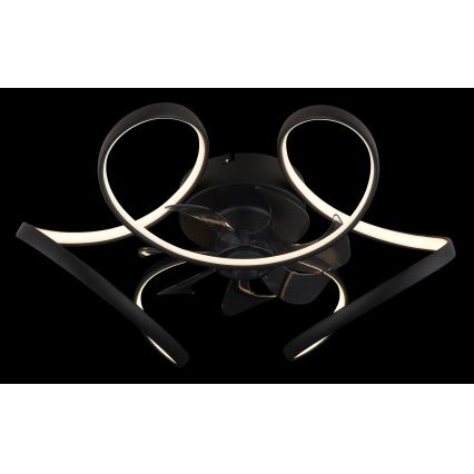 Globo - LED loftventilator dæmpbar LED/40W/230V 3000-6000K + fjernbetjening