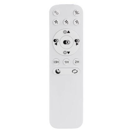 Globo - LED loftventilator dæmpbar LED/40W/230V 3000-6000K + fjernbetjening