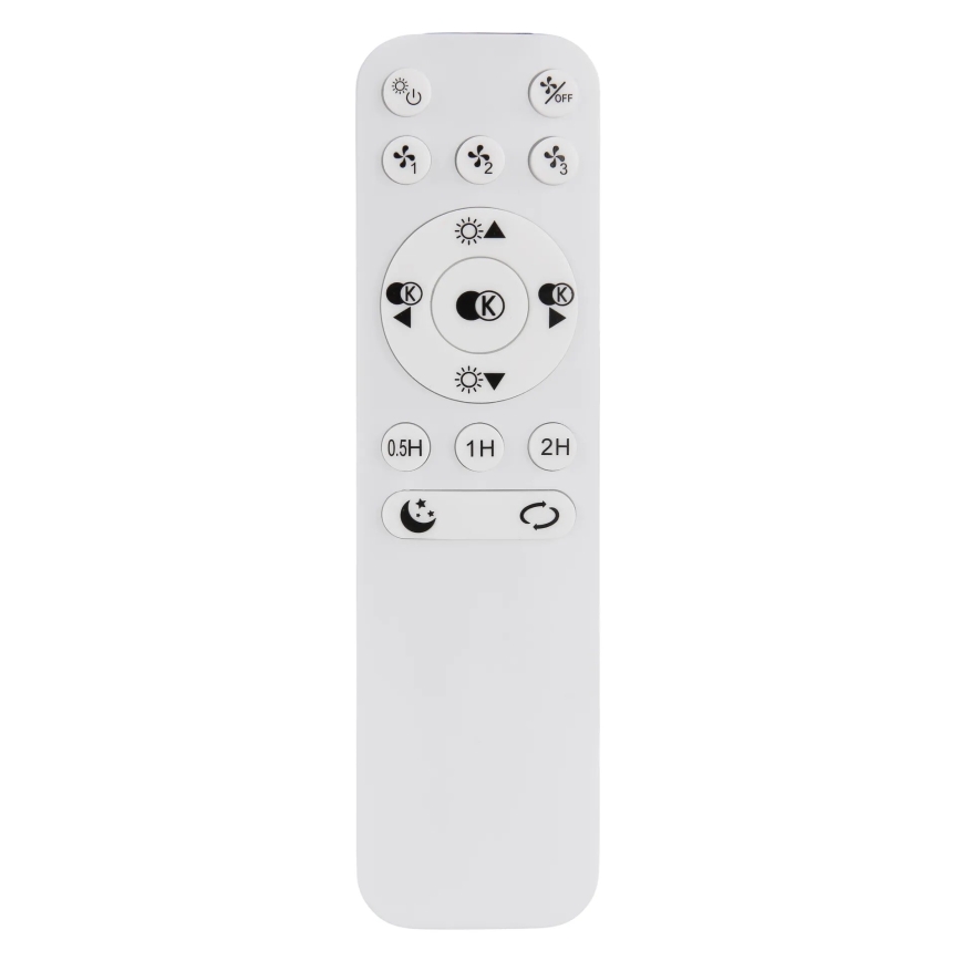 Globo - LED loftventilator dæmpbar LED/40W/230V 3000-6000K + fjernbetjening