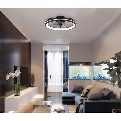 Globo - LED loftventilator dæmpbar LED/40W/230V 3000-6500K + fjernbetjening