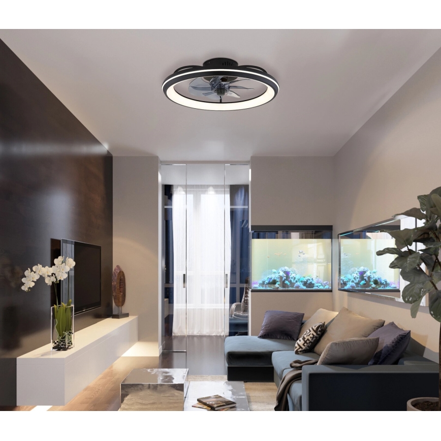Globo - LED loftventilator dæmpbar LED/40W/230V 3000-6500K + fjernbetjening