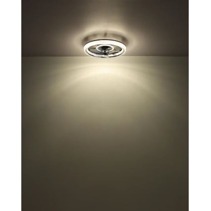 Globo - LED dæmpbar loftventilator LED/30W/230V 2700-6000K + fjernbetjening