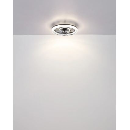 Globo - LED dæmpbar loftventilator LED/30W/230V 2700-6000K + fjernbetjening