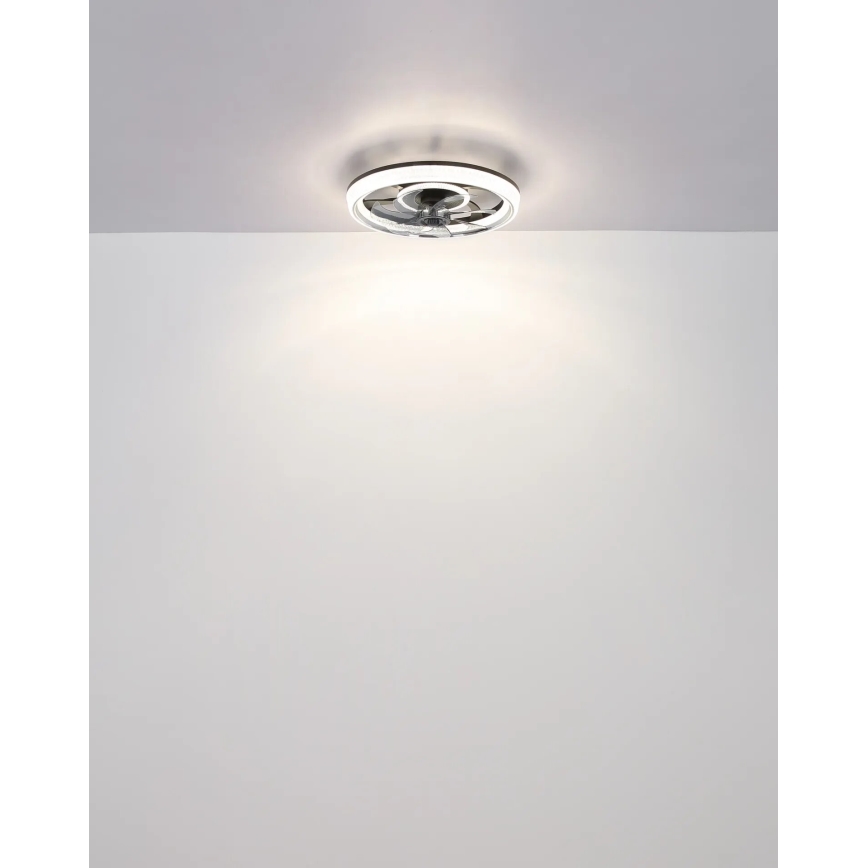 Globo - LED dæmpbar loftventilator LED/30W/230V 2700-6000K + fjernbetjening