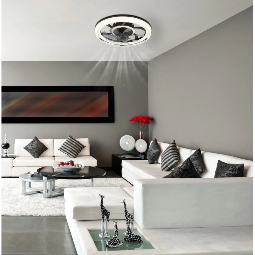 Globo - LED loftventilator dæmpbar LED/30W/230V 2700-6000K + fjernbetjening