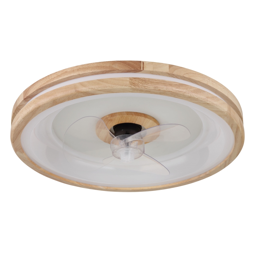 Globo - LED Loftlampe med ventilator dæmpbar LED/30W/230V 2700-6500K brun + fjernbetjening