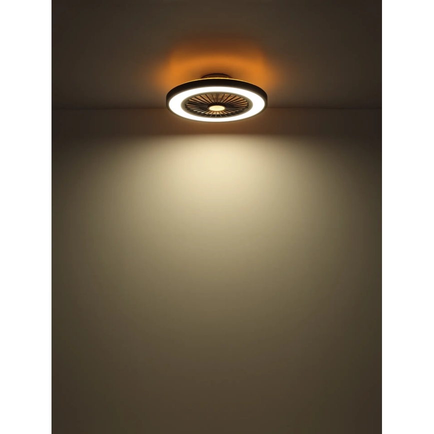 Globo - LED loftventilator dæmpbar LED/45W/230V 3000-6500K + fjernbetjening