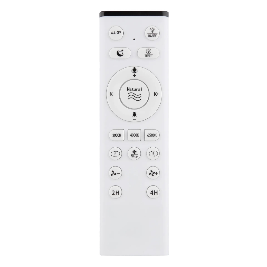 Globo - LED loftventilator dæmpbar LED/45W/230V 3000-6500K + fjernbetjening