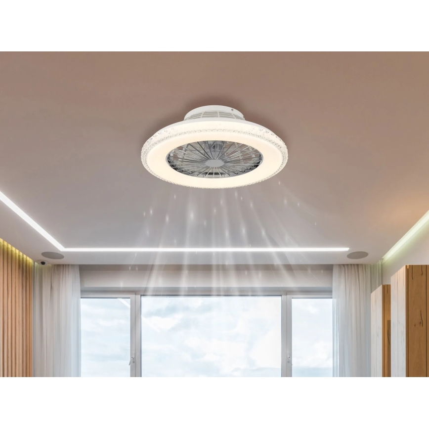 Globo - LED loftventilator dæmpbar LED/40W/230V 3000-6500K + fjernbetjening