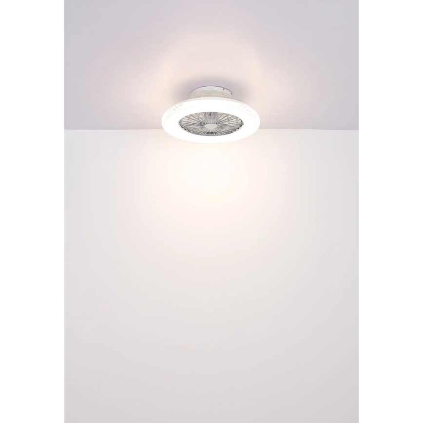 Globo - LED loftventilator dæmpbar LED/40W/230V 3000-6500K + fjernbetjening