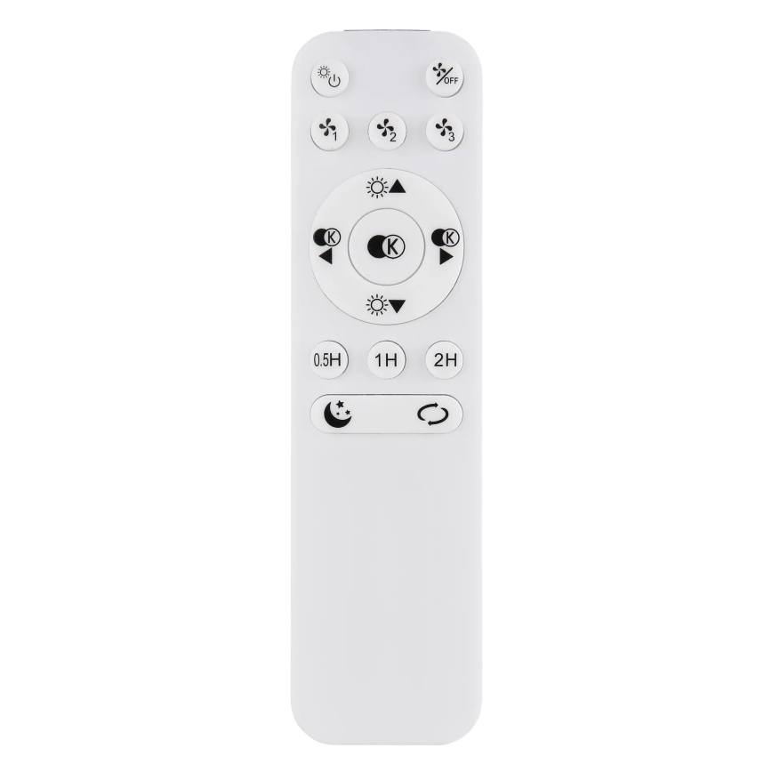 Globo - LED loftventilator dæmpbar LED/40W/230V 3000-6500K + fjernbetjening