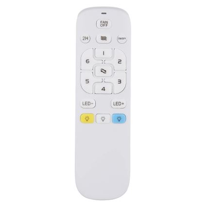 Globo - Dæmpbar LED-loftventilator LED/32W/230V 2700-6500K + fjernbetjening