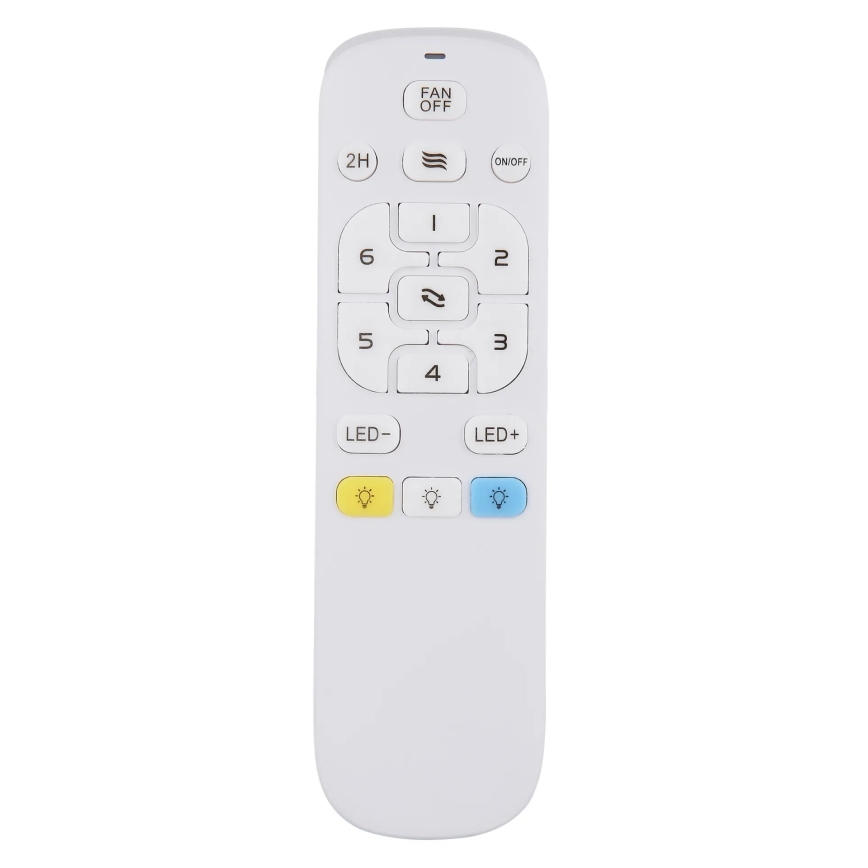 Globo - Dæmpbar LED-loftventilator LED/32W/230V 2700-6500K + fjernbetjening