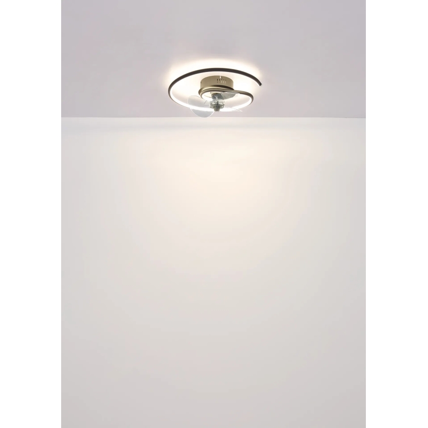 Globo - LED dæmpbar loftventilator LED/30W/230V 2700-6500K + fjernbetjening