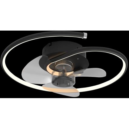Globo - LED dæmpbar loftventilator LED/30W/230V 2700-6500K + fjernbetjening