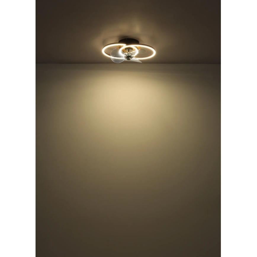 Globo - LED loftventilator dæmpbar LED/24W/230V 2700-6500K + fjernbetjening