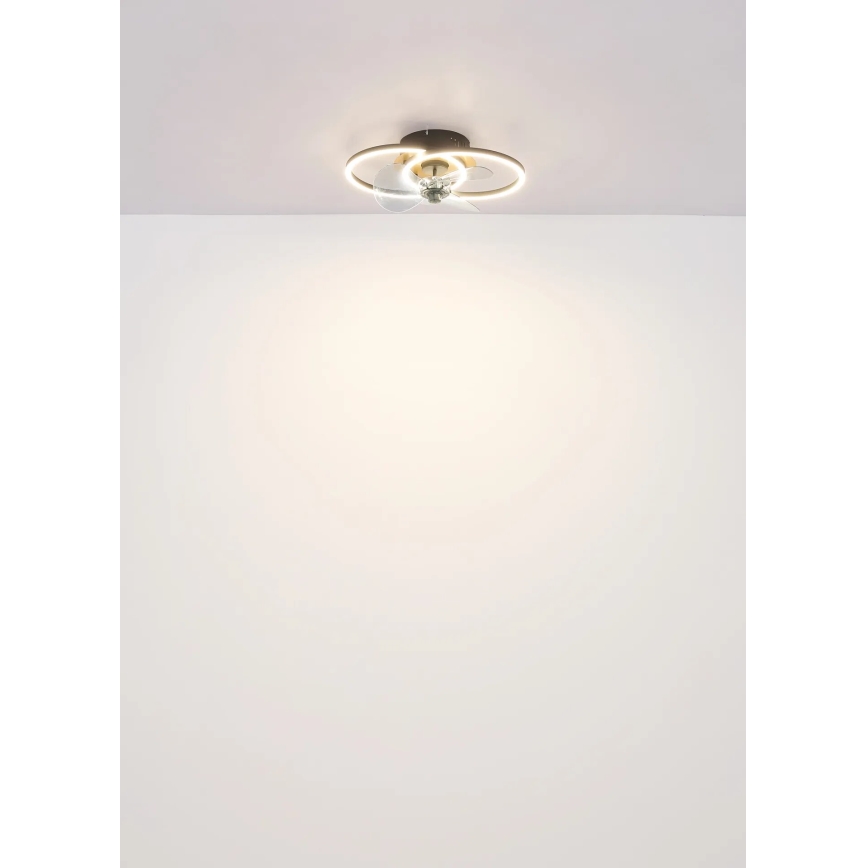 Globo - LED loftventilator dæmpbar LED/24W/230V 2700-6500K + fjernbetjening