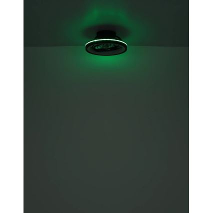 Globo - LED loftventilator m. RGB-farver dæmpbar LED/40W/230V 2700-6500K + fjernbetjening