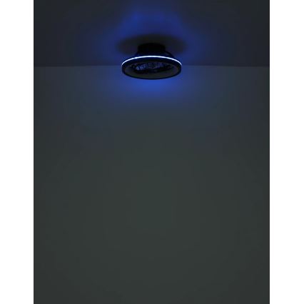 Globo - LED loftventilator m. RGB-farver dæmpbar LED/40W/230V 2700-6500K + fjernbetjening