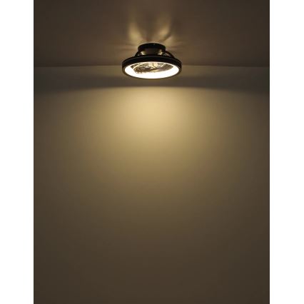 Globo - LED loftventilator m. RGB-farver dæmpbar LED/40W/230V 2700-6500K + fjernbetjening