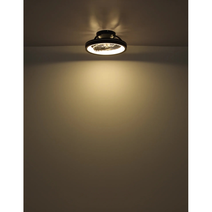 Globo - LED loftventilator m. RGB-farver dæmpbar LED/40W/230V 2700-6500K + fjernbetjening