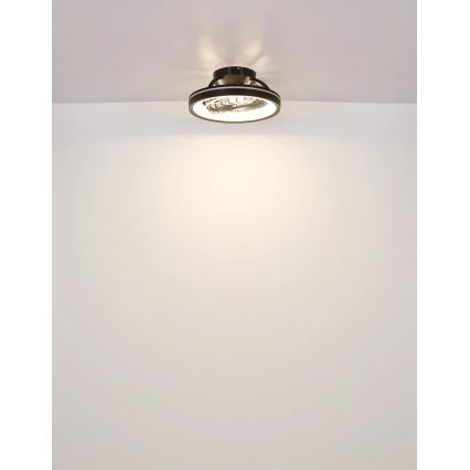 Globo - LED loftventilator m. RGB-farver dæmpbar LED/40W/230V 2700-6500K + fjernbetjening
