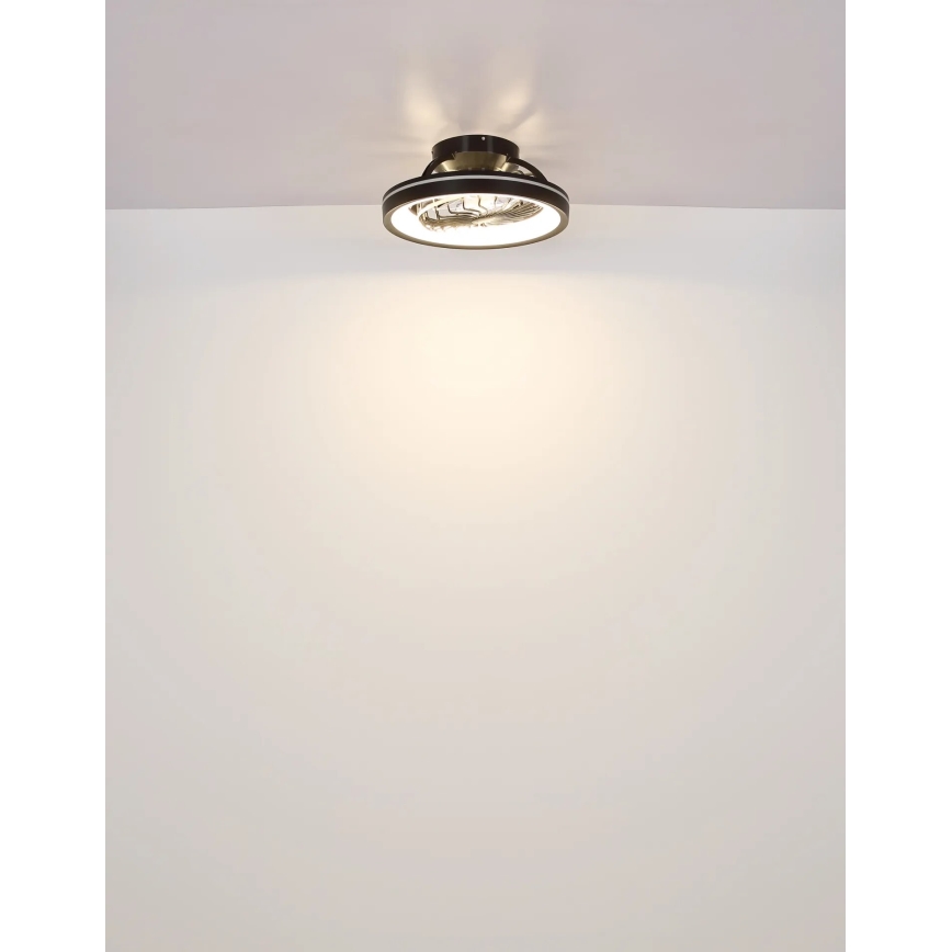 Globo - LED loftventilator m. RGB-farver dæmpbar LED/40W/230V 2700-6500K + fjernbetjening