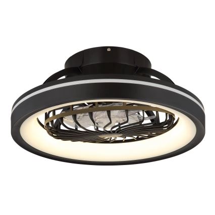 Globo - LED loftventilator m. RGB-farver dæmpbar LED/40W/230V 2700-6500K + fjernbetjening