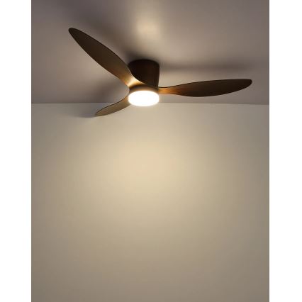 Globo - LED dæmpbar loftventilator LED/20W/230V 3000-6500K + fjernbetjening