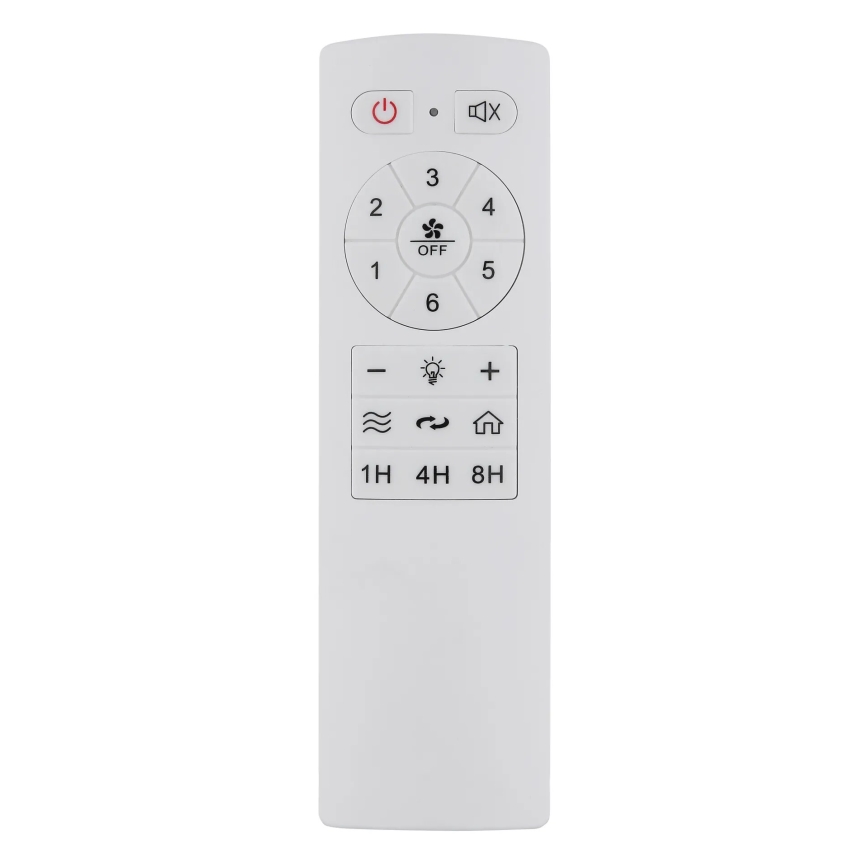 Globo - LED dæmpbar loftventilator LED/20W/230V 3000-6500K + fjernbetjening