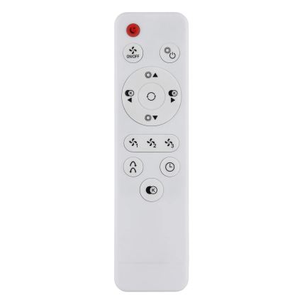 Globo - LED-dæmpbar loftventilator LED/36W/230V 2700-6000K sort + fjernbetjening