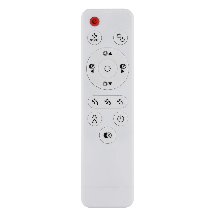 Globo - LED-dæmpbar loftventilator LED/36W/230V 2700-6000K sort + fjernbetjening