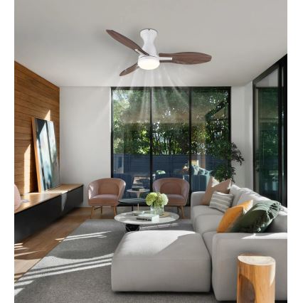 Globo - LED loftventilator dæmpbar LED/22W/230V 3000/4500/6000K + fjernbetjening