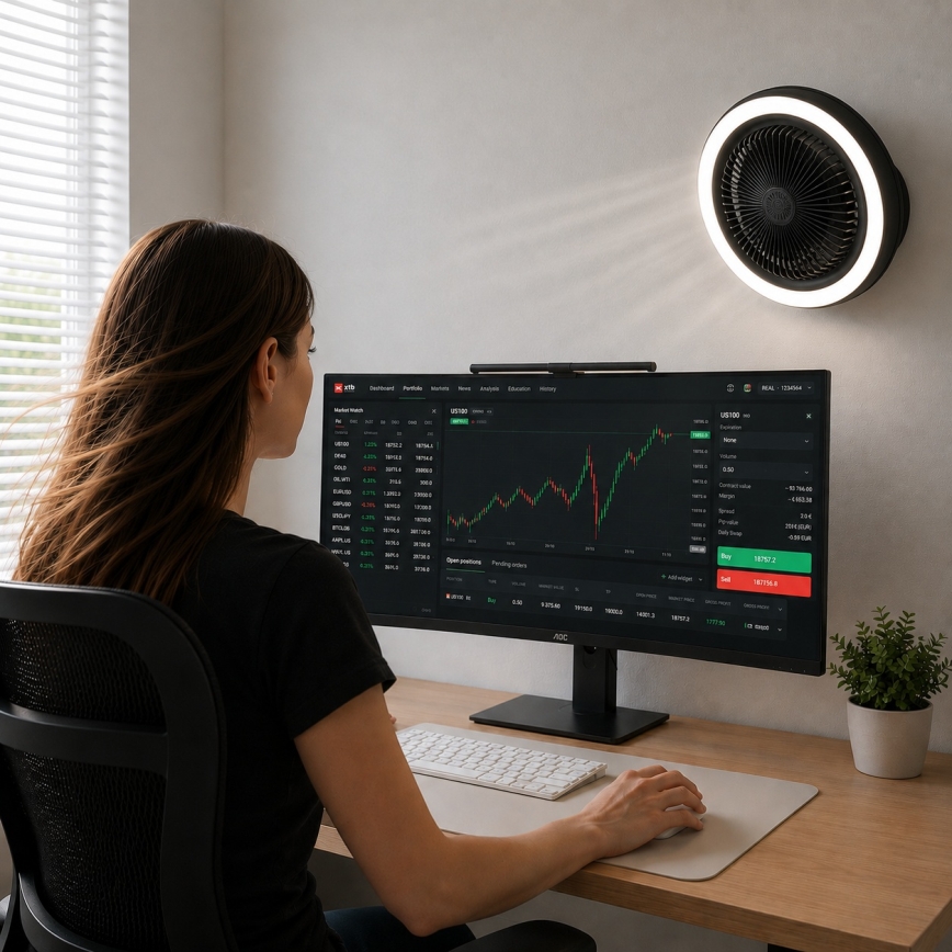 Globo - LED Dæmpbar loftventilator LED/20W/230V 3000-6500K sort + fjernbetjening