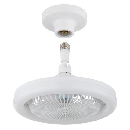 Globo - LED-dæmpbar loftventilator LED/20W/230V 3000-6500K hvid + fjernbetjening