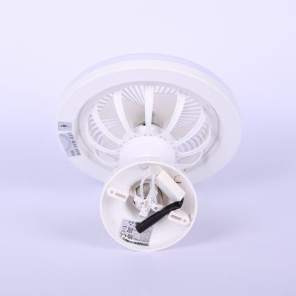 Globo - LED-dæmpbar loftventilator LED/20W/230V 3000-6500K hvid + fjernbetjening