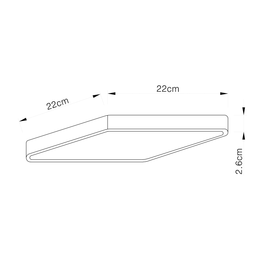 Globo - LED loftlampe dæmpbar LED/28W/230V