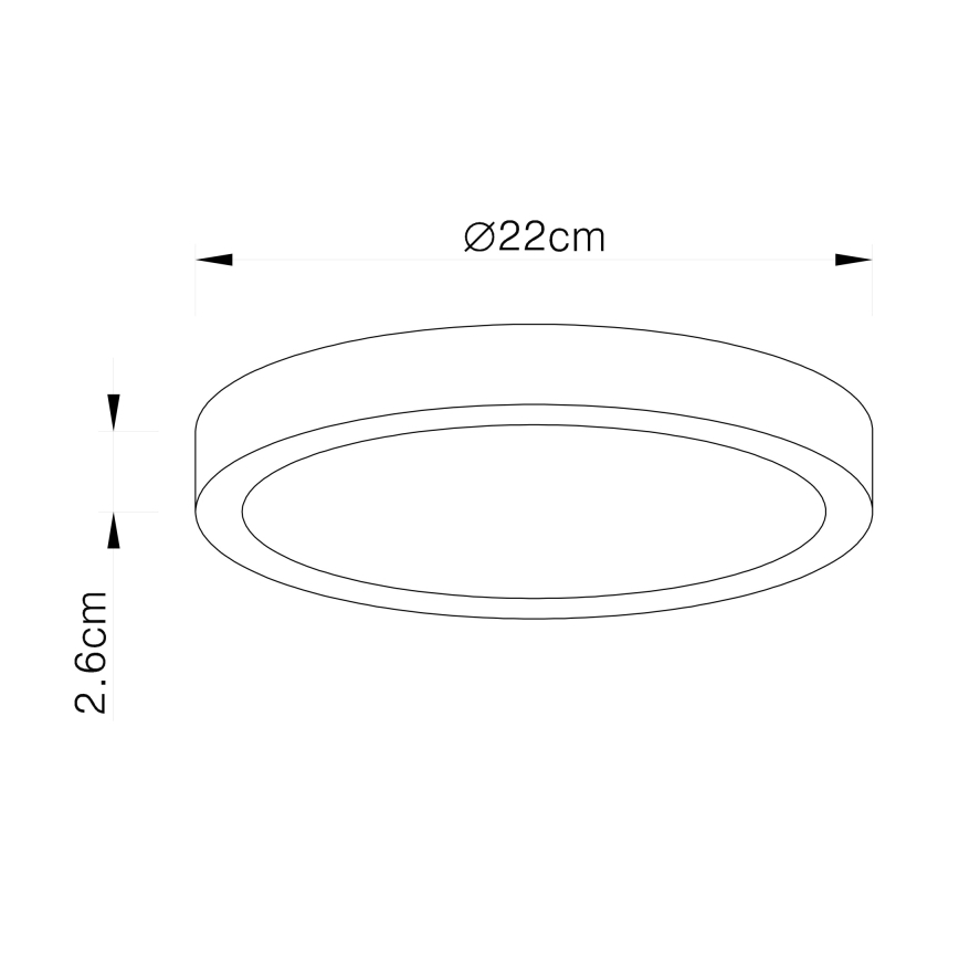 Globo - LED loftlampe LED/28W/230V