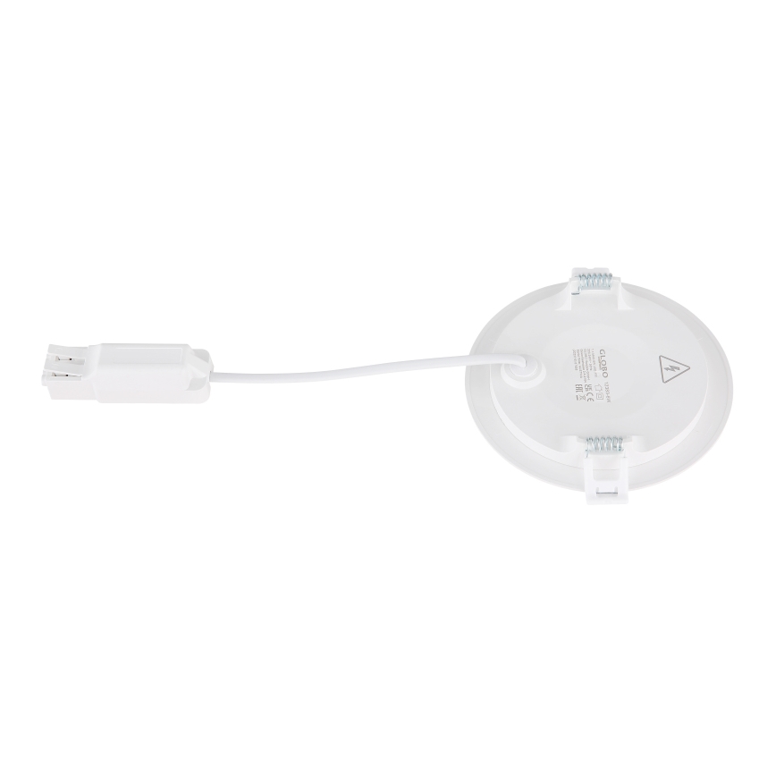 Globo - LED indbygningslampe LED/6W/230V 4000K diameter 12,8 cm