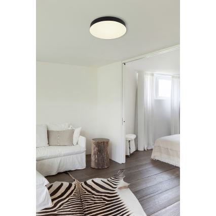Globo - LED loftlampe LED/24W/230V 3000K/4000K/6500K diameter 30 cm sort