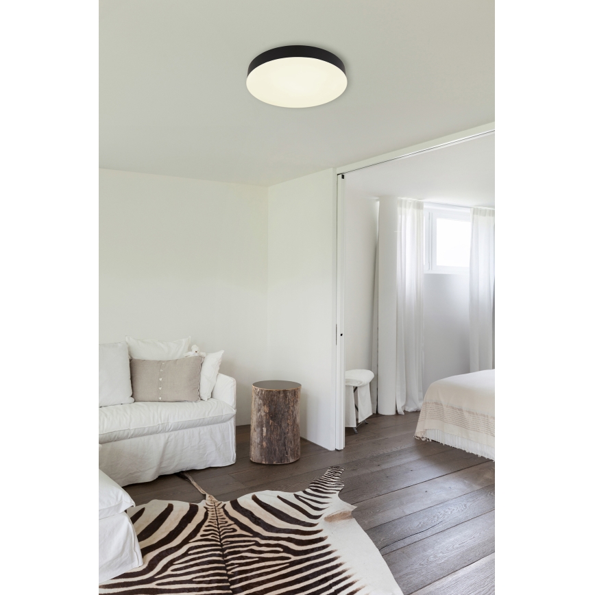 Globo - LED loftlampe LED/24W/230V 3000K/4000K/6500K diameter 30 cm sort