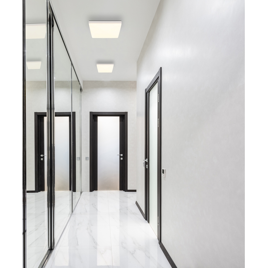 Globo - LED loftlampe LED/18W/230V 4000K 30x30 cm hvid