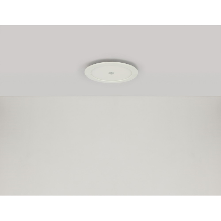 Globo - LED indbygningslampe med sensor til badeværelse 1xLED/18W/230V