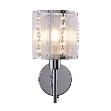 Globo - Væglampe 1xE14/40W/230V mat krom