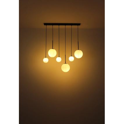 Globo - Pendel 3xE27/9W/230V + 3xG9/5W