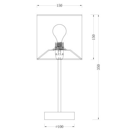 Globo - Bordlampe 1xE14/40W/230V